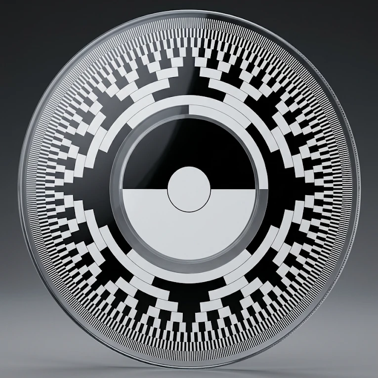 Binary Code Encoder Discs
