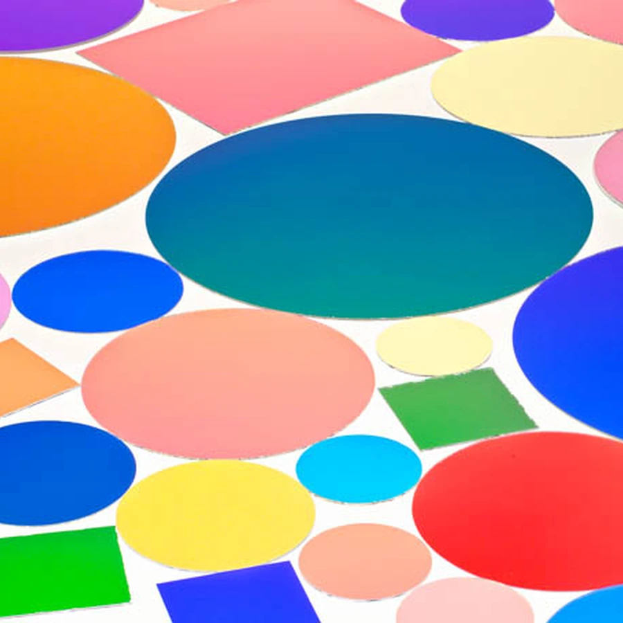 Glass Gobos — Colour field pattern