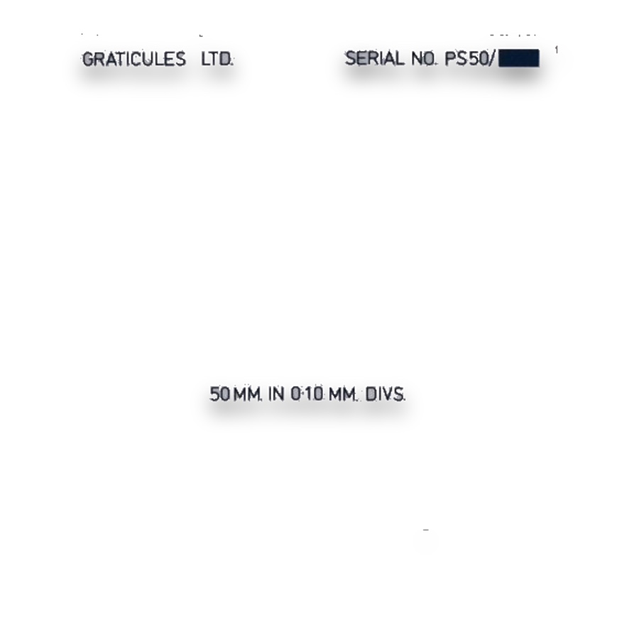 Stage Micrometers & Calibration Scales
