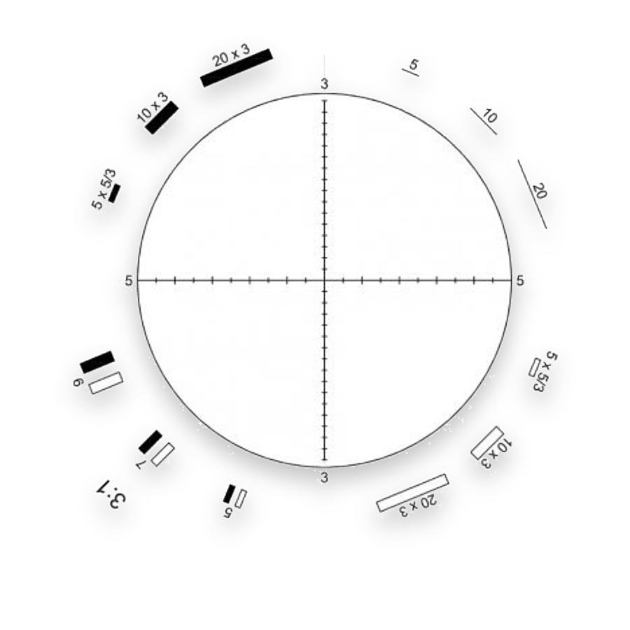 Walton–Beckett Fibre-Counting Graticules