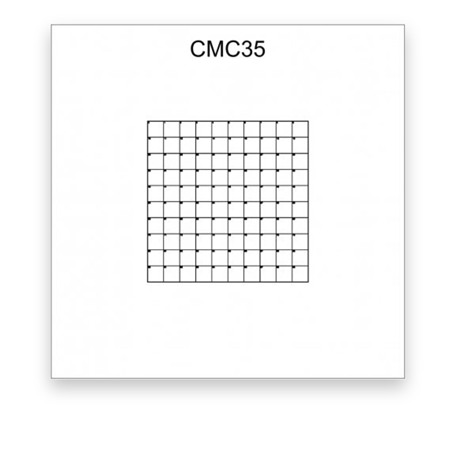 Indexed Film Coverslips — CMC35
