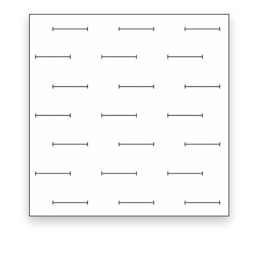 Stereology Test-Line Reticles